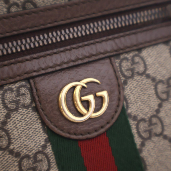 Pre-Loved Gucci Mini GG Supreme Ophidia Crossbody - Picture 8 of 12